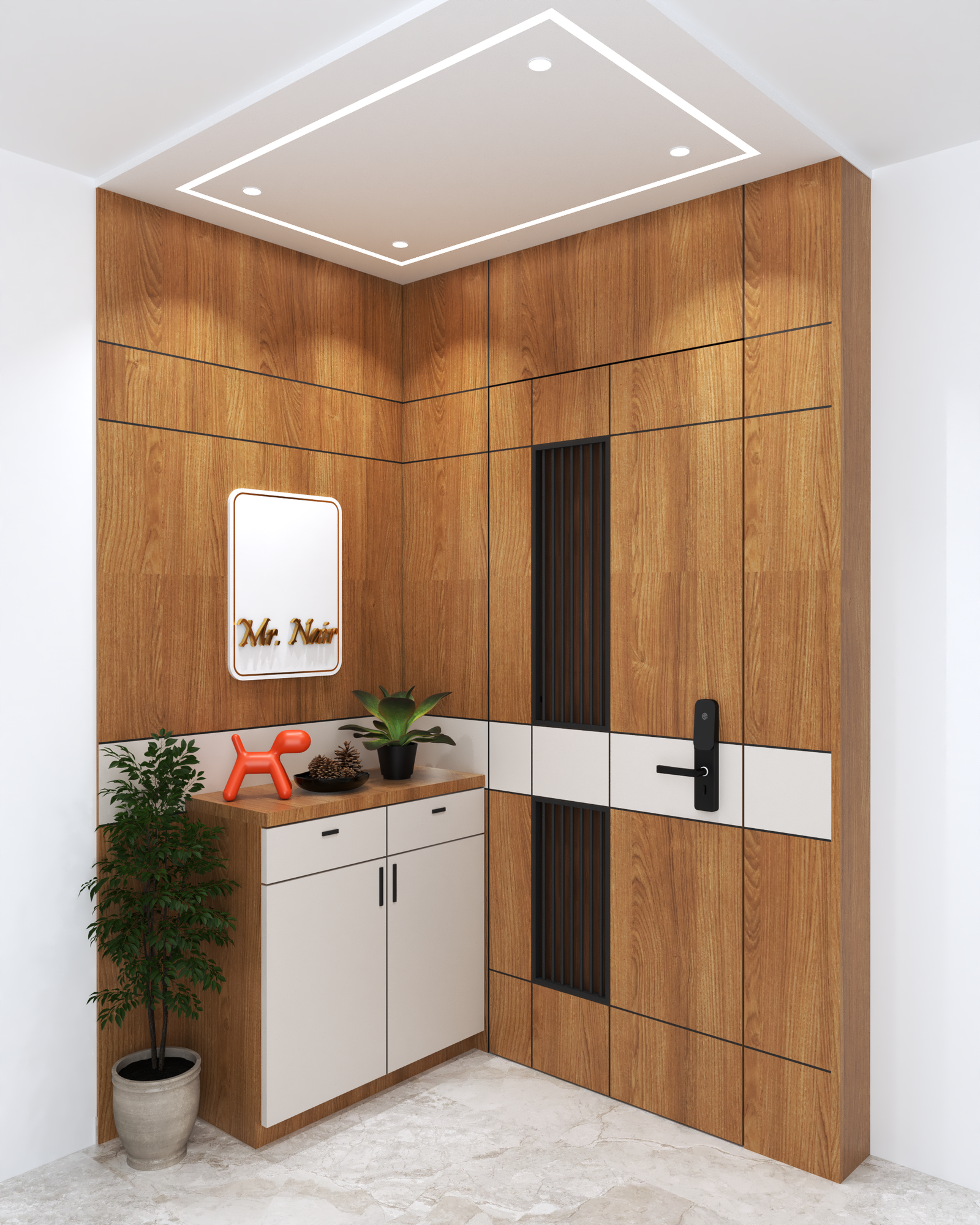 Study room interior